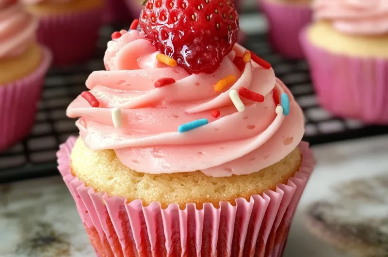 Strawberry Cupcakes Recipe