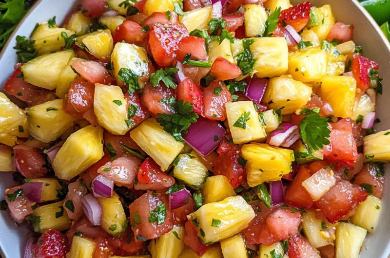Strawberry Pineapple Salsa