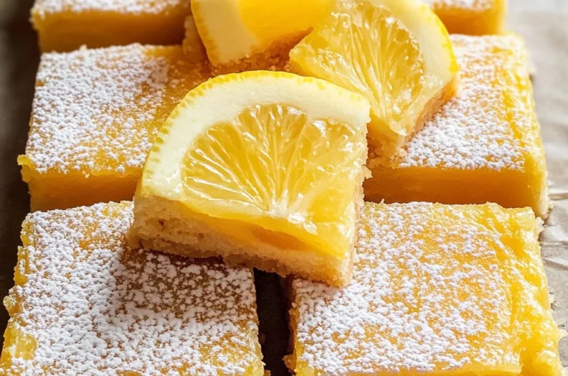 Super Easy Lemon Bars