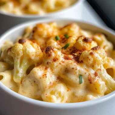 The Best Cauliflower Mac and Cheese