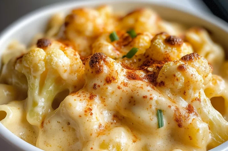 The Best Cauliflower Mac and Cheese