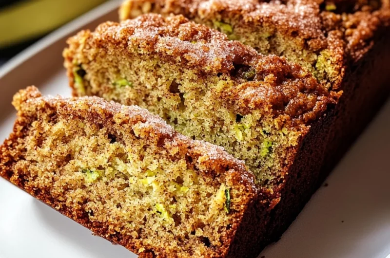The Best Snickerdoodle Zucchini Bread