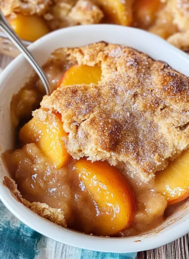The Best Southern Peach Cobbler Recipe