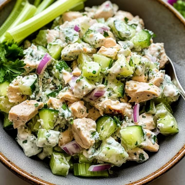 Tzatziki Chicken Salad
