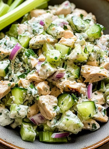 Tzatziki Chicken Salad