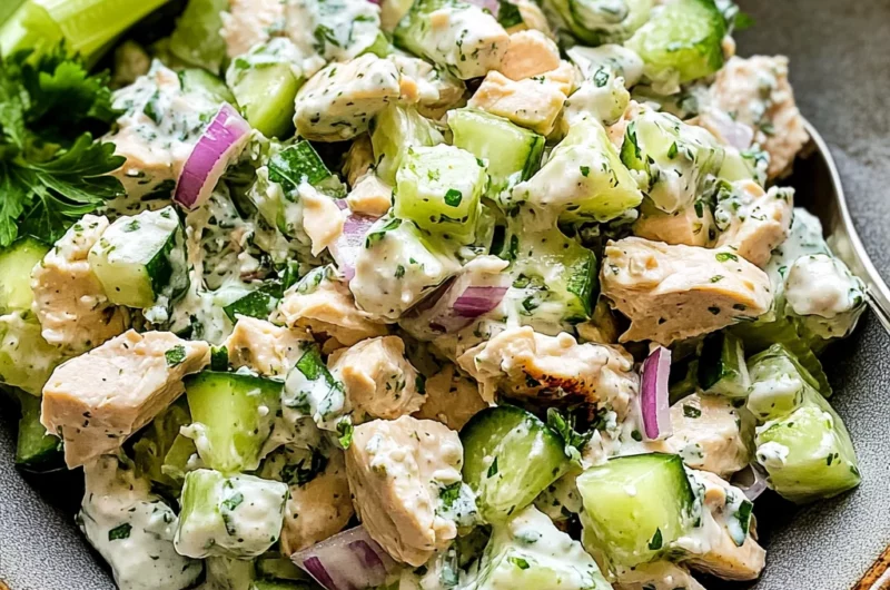 Tzatziki Chicken Salad