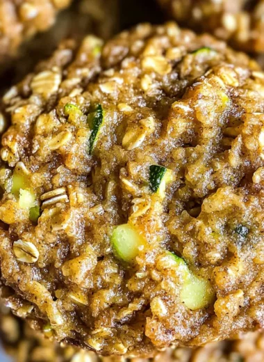 Zucchini Bread Breakfast Cookies