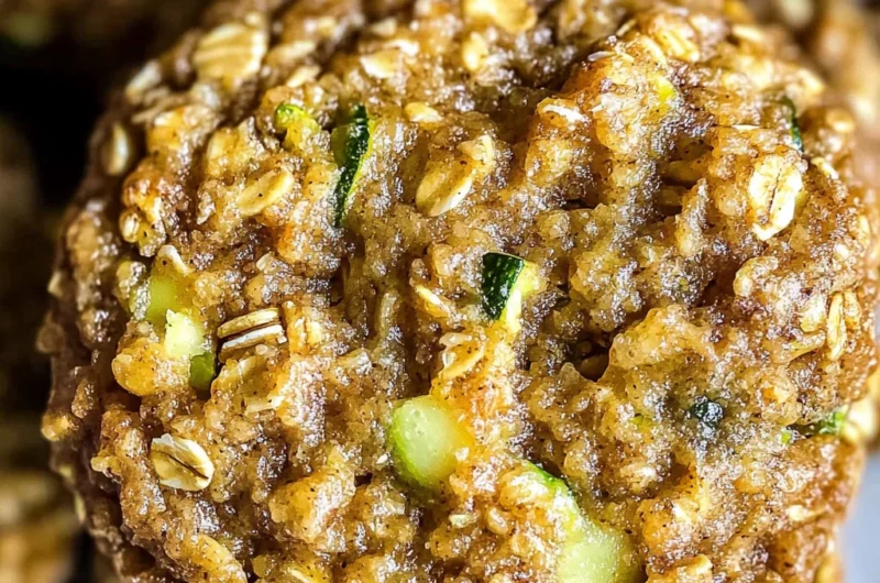 Zucchini Bread Breakfast Cookies