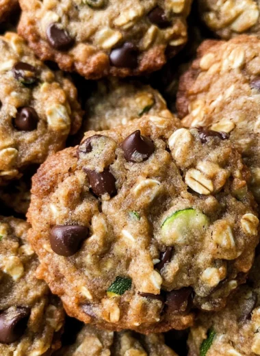 Zucchini Chocolate Chip Cookies
