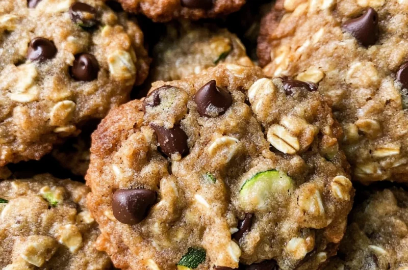 Zucchini Chocolate Chip Cookies