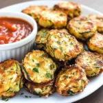 Zucchini Garlic Bites