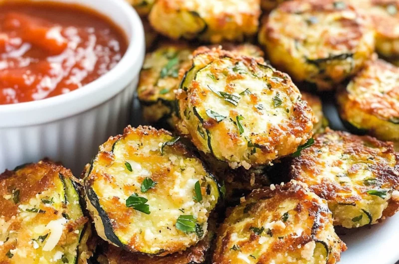 Zucchini Garlic Bites