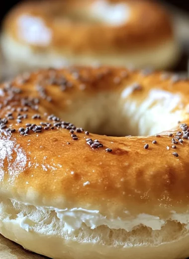 cottage cheese protein bagels (fluffy & easy)