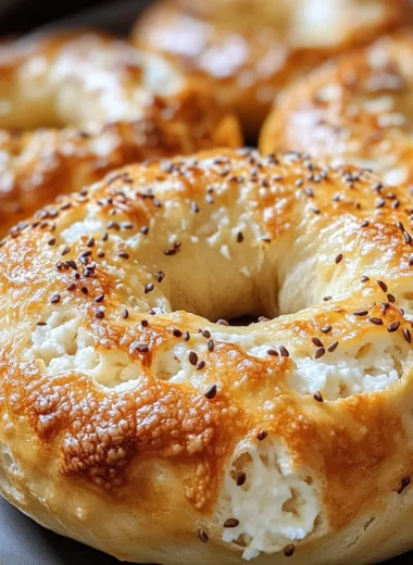 keto cottage cheese bagels (low carb)