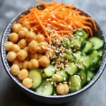 peanut chickpea snack bowl (plant-based)
