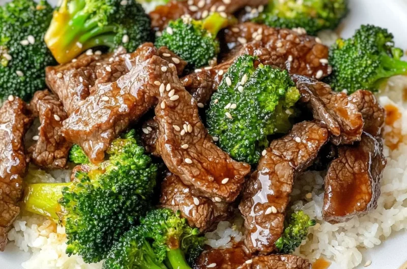 Air Fryer Beef and Broccoli