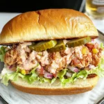 Alabama BBQ Chicken Chopped Sandwich Recipe