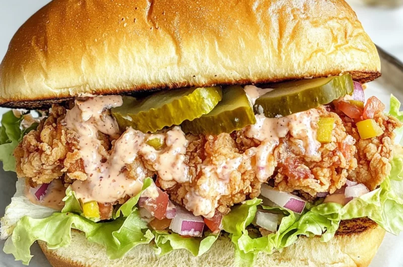 Alabama BBQ Chicken Chopped Sandwich Recipe