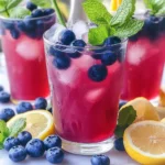 Antioxidant Rich Blueberry Green Tea