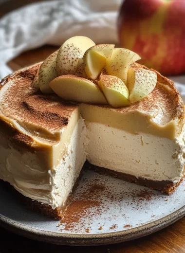 Apple Cider Cheesecake