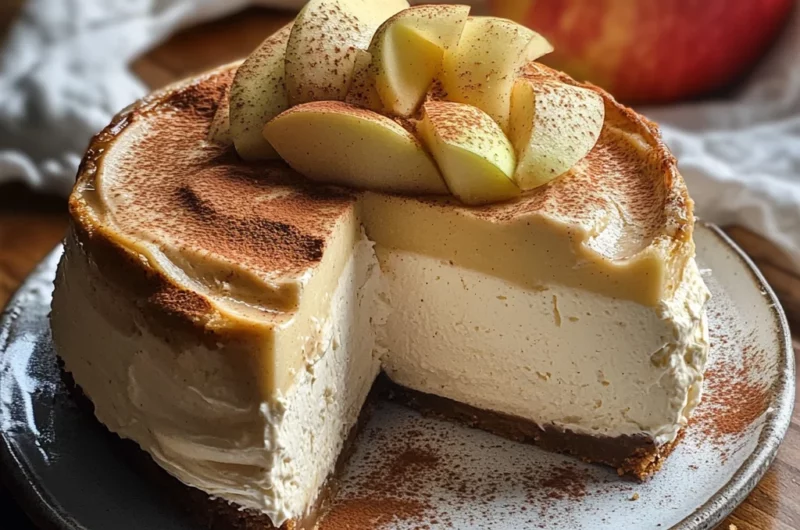 Apple Cider Cheesecake