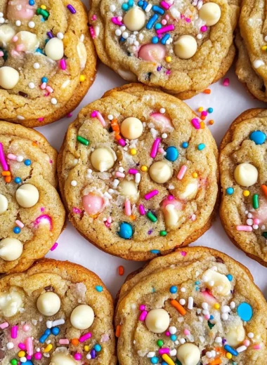 Birthday Cake Sugar Cookies