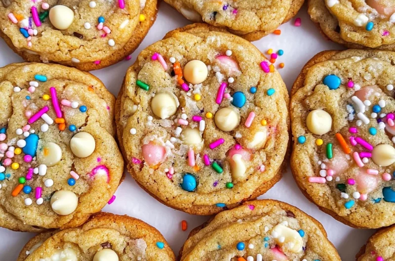 Birthday Cake Sugar Cookies