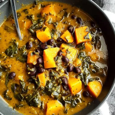 Black Bean Butternut Squash Stew