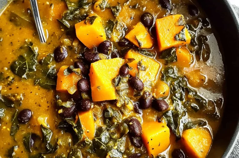 Black Bean Butternut Squash Stew