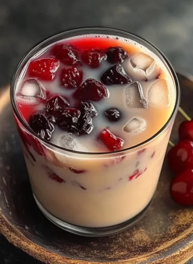 Cherry Earl Grey Milk Tea