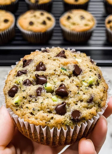 Chocolate Chip Zucchini Muffins