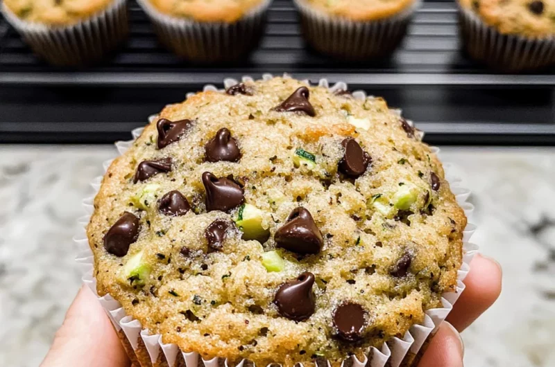 Chocolate Chip Zucchini Muffins