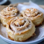 Coconut Cream Cinnamon Rolls