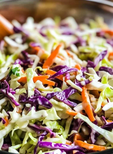 Coleslaw Recipe (No Mayo)