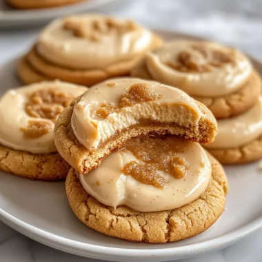 Cookie Butter Cheesecake Cookies Recipe