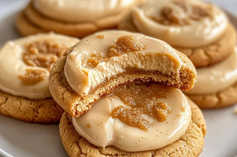Cookie Butter Cheesecake Cookies Recipe