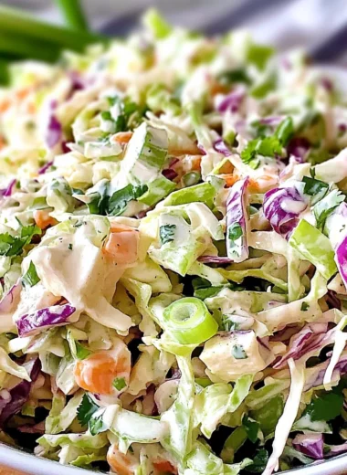 Creamy Cilantro Lime Coleslaw