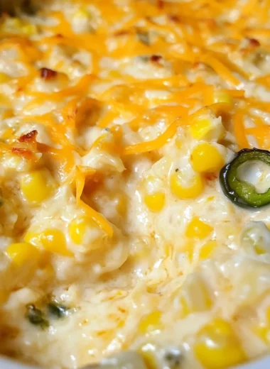 Creamy Jalapeno Corn Casserole
