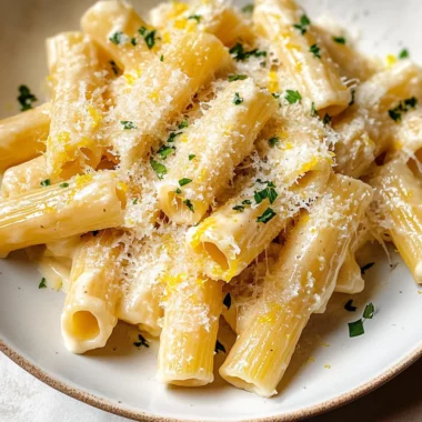 Creamy Lemon Pasta