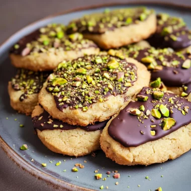 Delicious Pistachio Shortbread Cookies for Irresistible Treats