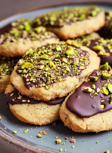 Delicious Pistachio Shortbread Cookies for Irresistible Treats