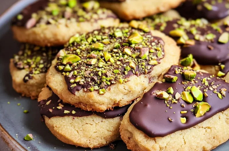 Delicious Pistachio Shortbread Cookies for Irresistible Treats
