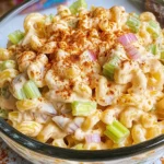 Deviled Egg Macaroni Salad