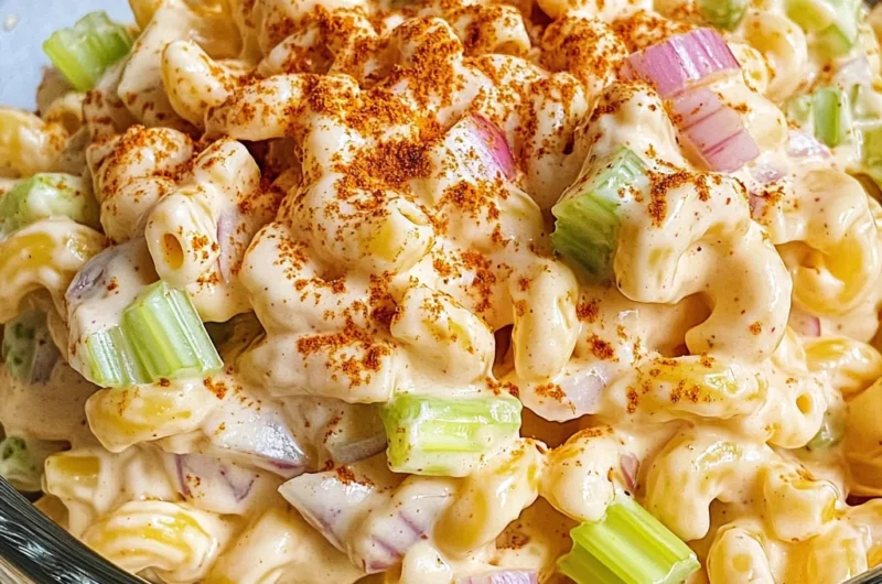 Deviled Egg Macaroni Salad