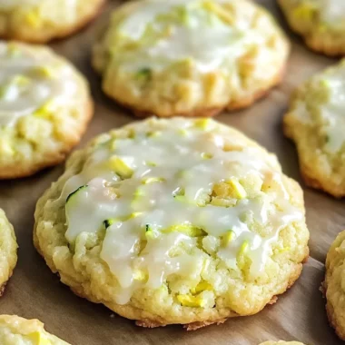 Easy Lemon Zucchini Cookies