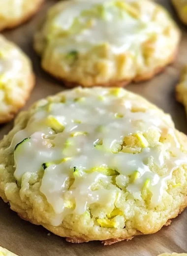 Easy Lemon Zucchini Cookies