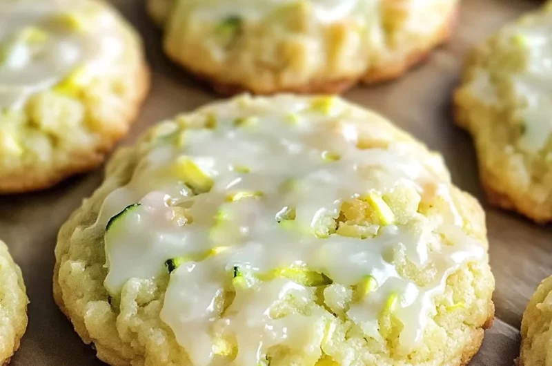 Easy Lemon Zucchini Cookies