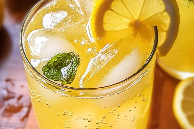 Easy Lemonade (Made with Fresh + Bottled Lemon Juice)