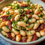 Easy Sun-Dried Tomato Cannellini Bean Salad with Bold Flavor Boost
