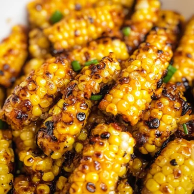 Easy and Delicious Blackened Corn